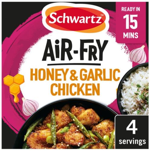 Schwartz Air Fryer Recipe Mix - Honey & Garlic Chicken