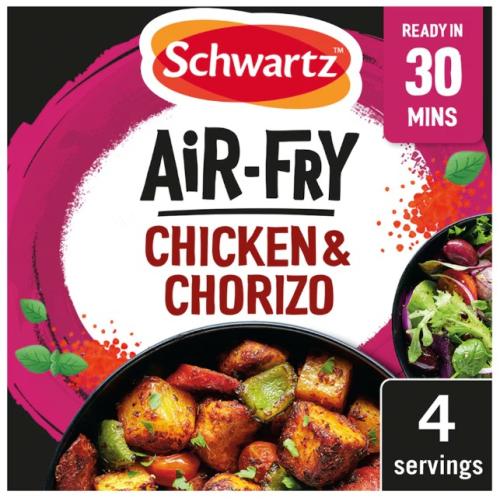 Schwartz Air Fryer Recipe Mix - Chicken & Chorizo
