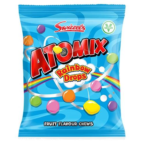 Swizzels Atomix Flavour Chews - Rainbow Drops