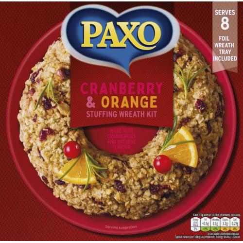 Paxo Cranberry & Orange Stuffing