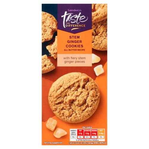 Sainsbury's Taste The Difference Stem Ginger Cookies