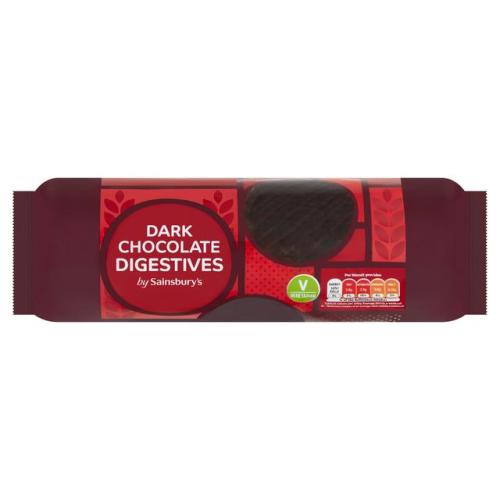 Sainsbury's Dark Chocolate Digestives