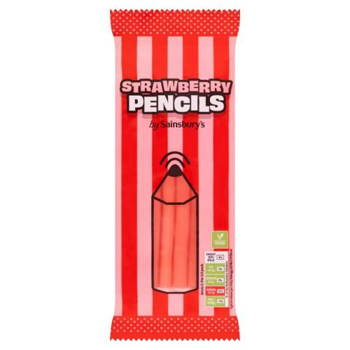 Sainsbury's Strawberry Pencils