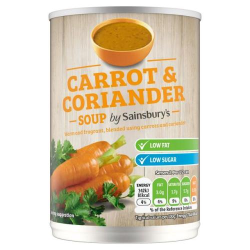 Sainsbury's Carrot & Coriander Soup