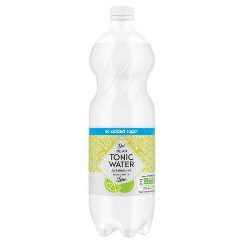 Sainsbury's Diet Indian Tonic Water Lime 1l