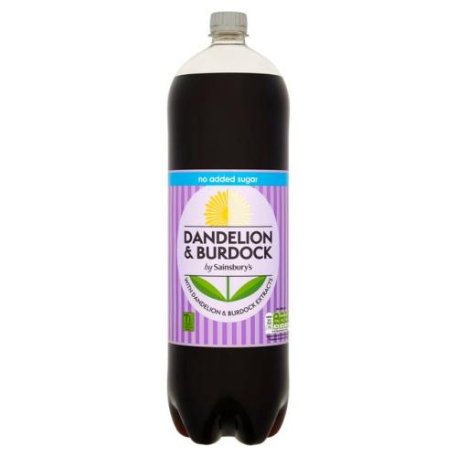 Sainsbury's No Added Sugar Dandelion And Burdock 2l