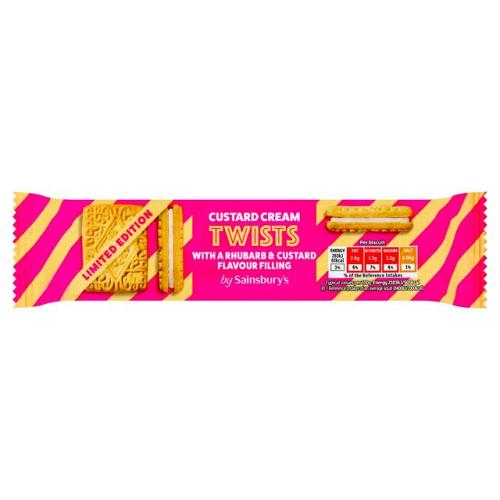 Sainsbury's Rhubarb & Custard Creams