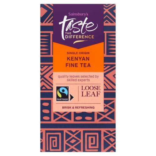 Sainsbury's Taste The Difference Kenyan Fairtrade Loose Tea