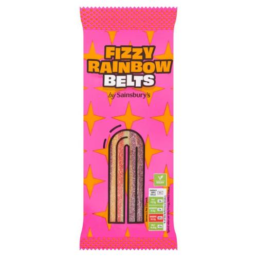 Sainsbury's Rainbow Belts