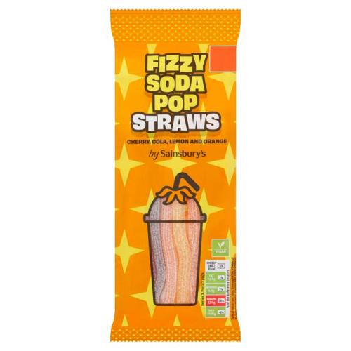 Sainsbury's Soda Pop Straws