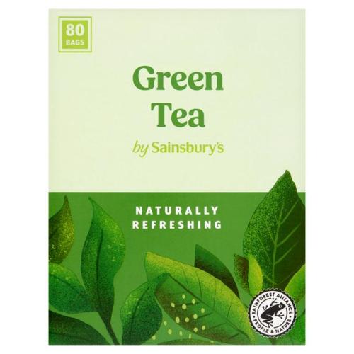 Sainsbury's Green Tea Bags 80's