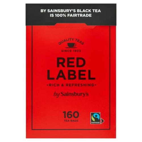 Sainsbury's Red Label Tea Bags 160's