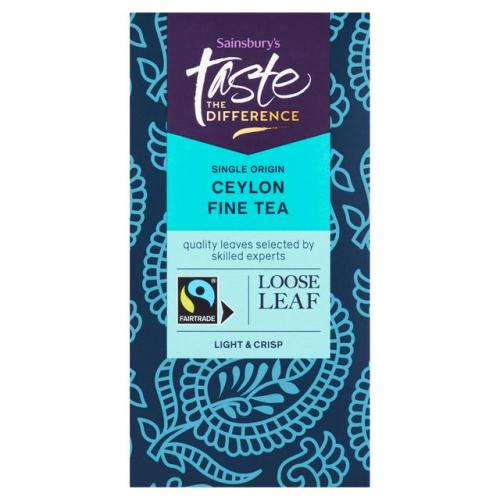 Sainsbury's Taste The Difference Ceylon Fairtrade Loose Tea