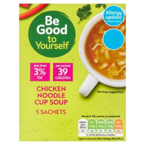 Sainsbury's Be Good To Yourself Chicken Noodle Cup Soup