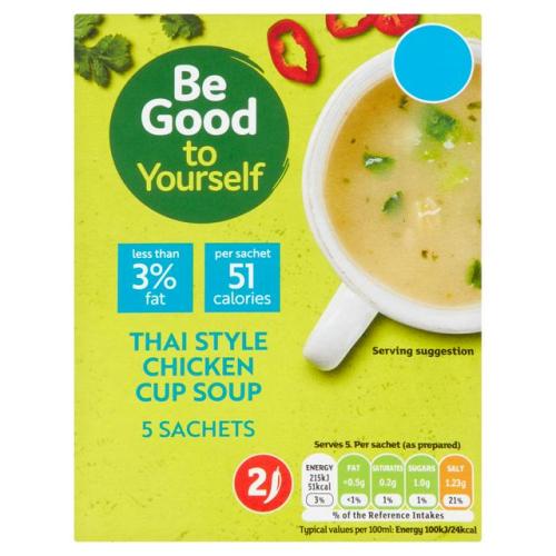 Sainsbury's Be Good To Yourself Thai Style Chicken Cup Soup