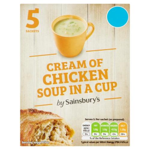 Sainsbury's Cream Of Chicken Cup Soup