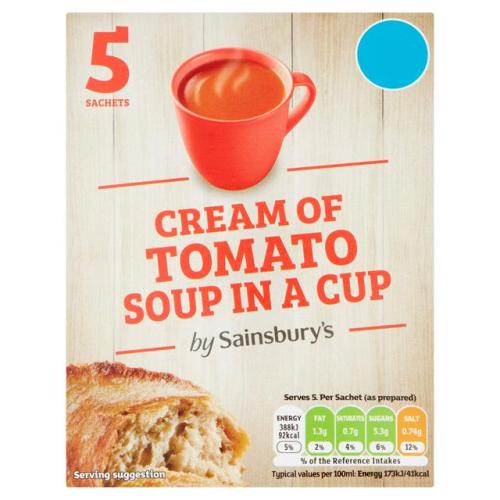 Sainsbury's Cream Of Tomato Cup Soup