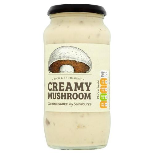 Sainsbury's Creamy Mushroom Cooking Sauce