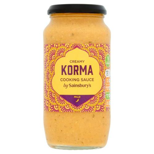 Sainsbury's Korma Cooking Sauce