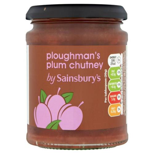 Sainsbury's Ploughmans Plum Chutney