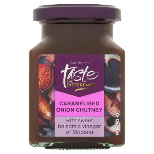 Sainsbury's Taste The Difference Caramelised Onion Chutney