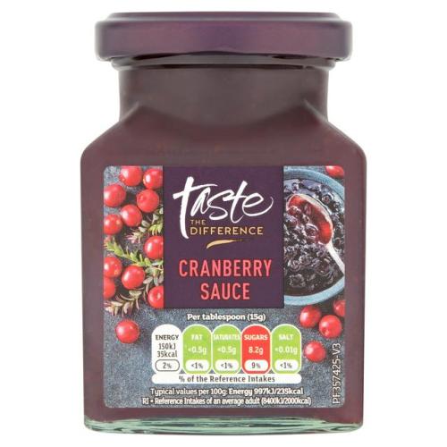 Sainsbury's Taste The Difference Cranberry Sauce