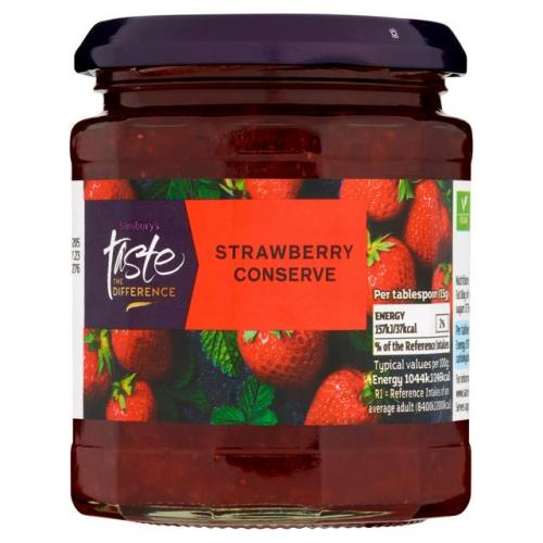 Sainsbury's Taste The Difference Strawberry Conserve