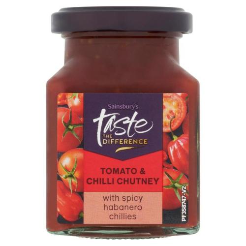 Sainsbury's Taste The Difference Tomato & Chilli Chutney