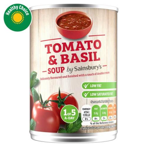 Sainsbury's Tomato & Basil Soup