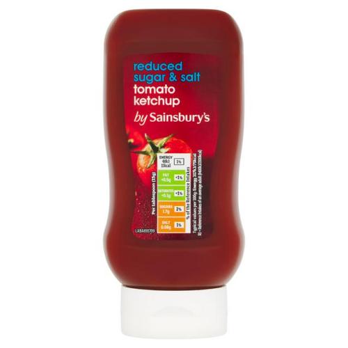 Sainsbury's Tomato Ketchup Red Salt & Sugar