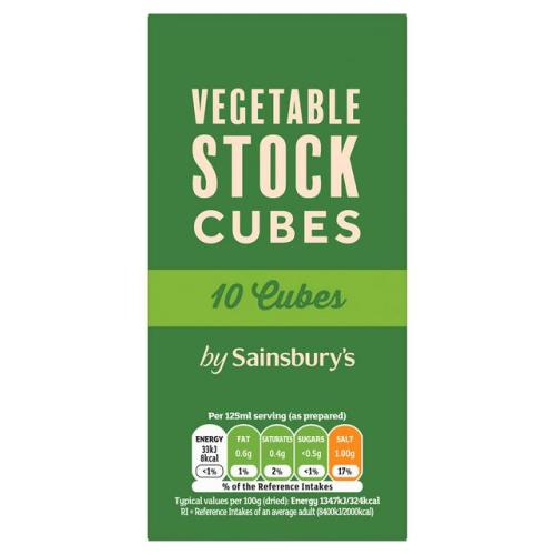 Sainsbury's Vegetable Stock Cubes