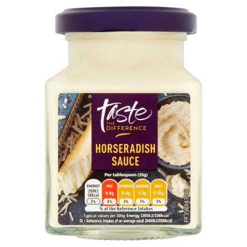 Sainsbury's Taste The Difference Creamy Horseradish Sauce