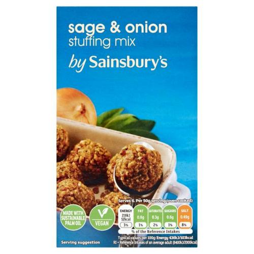 Sainsbury's Sage & Onion Stuffing Mix