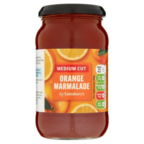 Sainsbury's Medium Cut Orange Marmalade