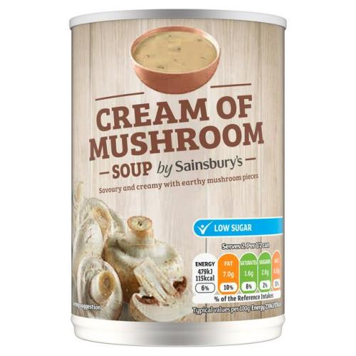 Sainsbury's Cream Of Mushroom Soup