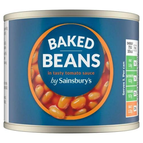 Sainsbury's Baked Beans In Tomato Sauce
