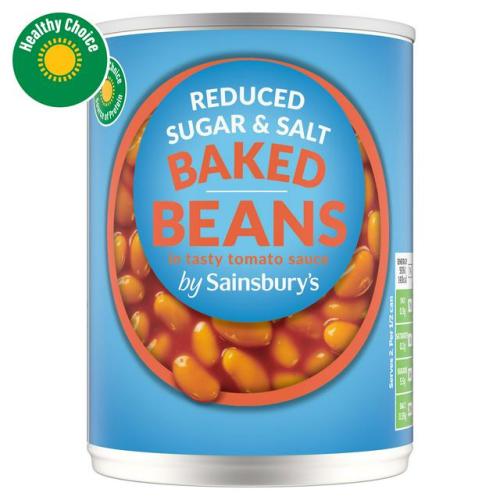 Sainsbury's Reduced Sugar & Salt Baked Beans