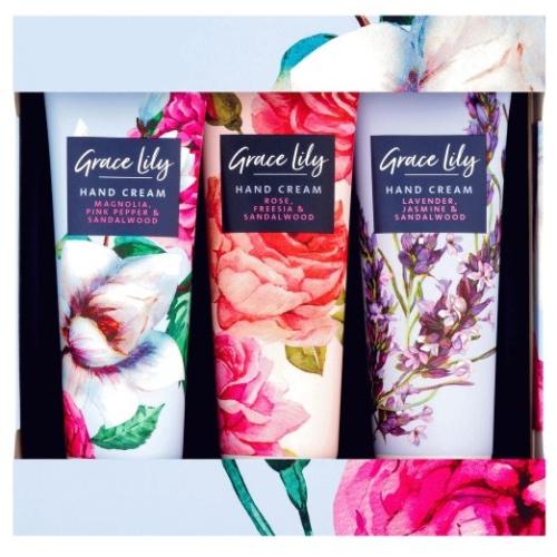 Sainsbury's Grace Lily Hand Cream Trio