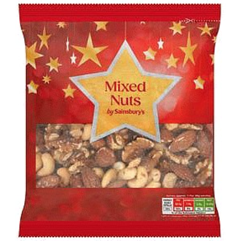 Sainsburys Sainsbury's Xmas Dry Roasted Nut Mix