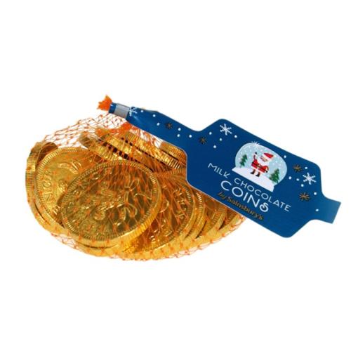Sainsburys Sainsbury's Christmas Milk Chocolate Coins