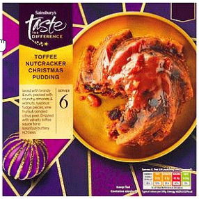 Sainsburys Sainsbury's Taste The Difference Toffee Nutcracker Pudding