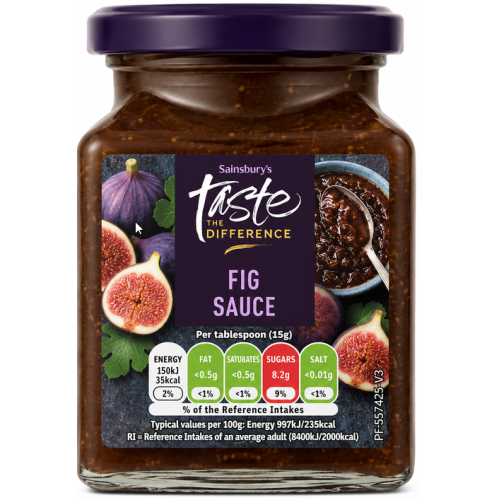 Sainsburys Sainsbury's Taste The Difference Fig