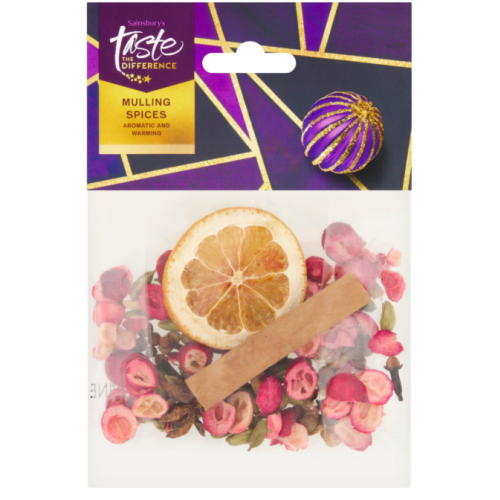 Sainsbury's Taste The Difference Mulled Wine Spices Clipstrip