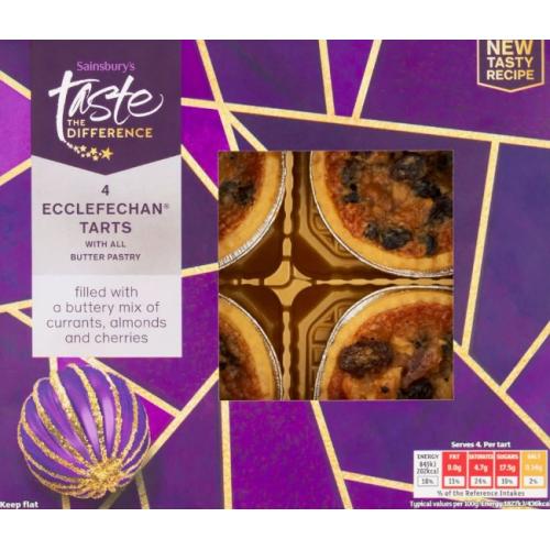 Sainsbury's Taste The Difference 4 Ecclefechan Tarts