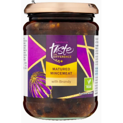 Sainsburys Sainsbury's Taste The Difference Matured Mincemeat