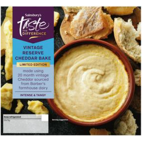 Sainsburys Sainsbury's Taste The Difference Vintage Cheddar Bake