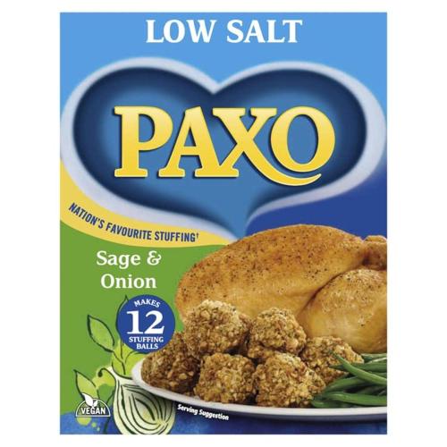 Paxo Sage & Onion Stuffing LOW SALT