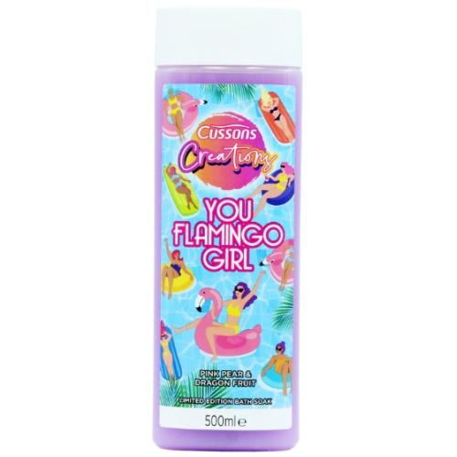 Cussons Creations Bath Wash - Flamingo Girl