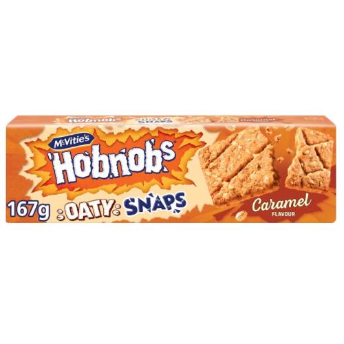 McVities Hobnobs Oaty Snaps - Caramel