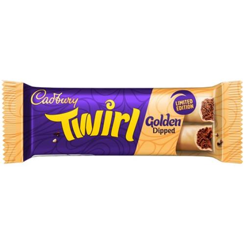 Cadbury Twirl Standard - Golden Dipped 'Limited Edition'